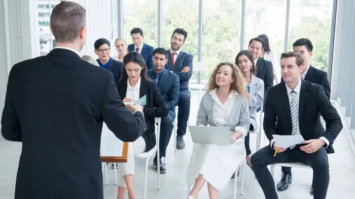 Sesión de formación para empresas